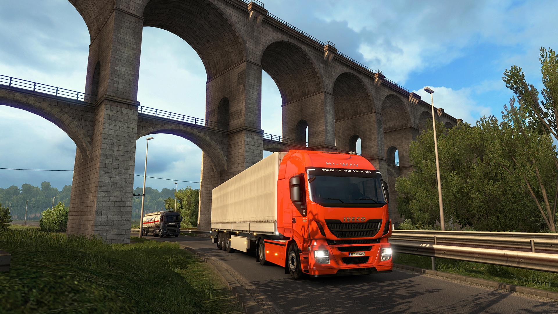 Screenshot from ETS2 - Vive La France