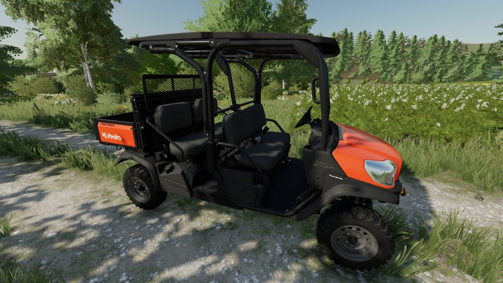 Screenshot of a Kubota RTV